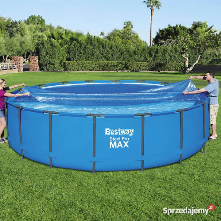 Bestway Pokrywa solarna na basen Flowclear 549 mazowieckie Warszawa sprzedam
