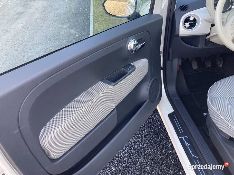 Fiat 500 13 diesel 2010 biały 500