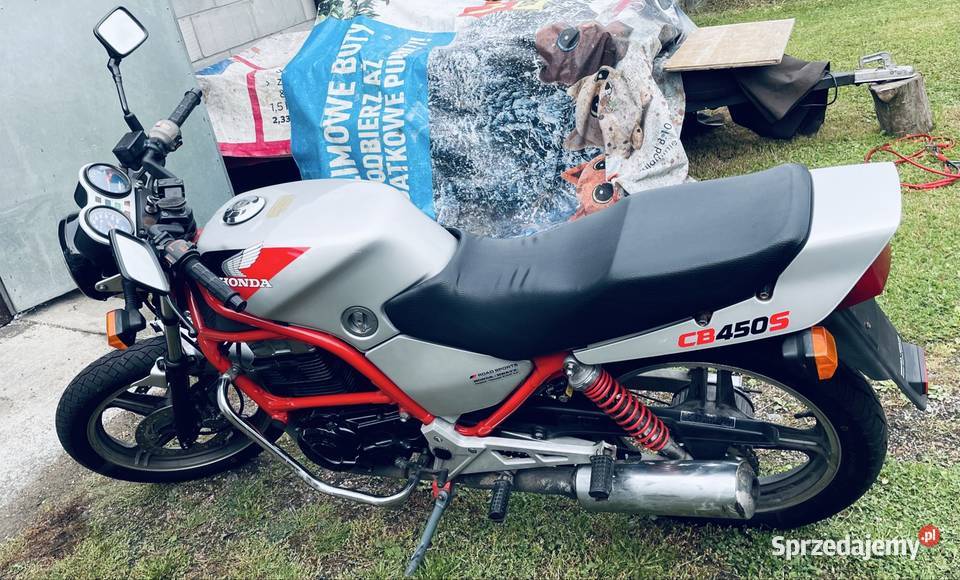 Honda CB450S PC17 Krasna