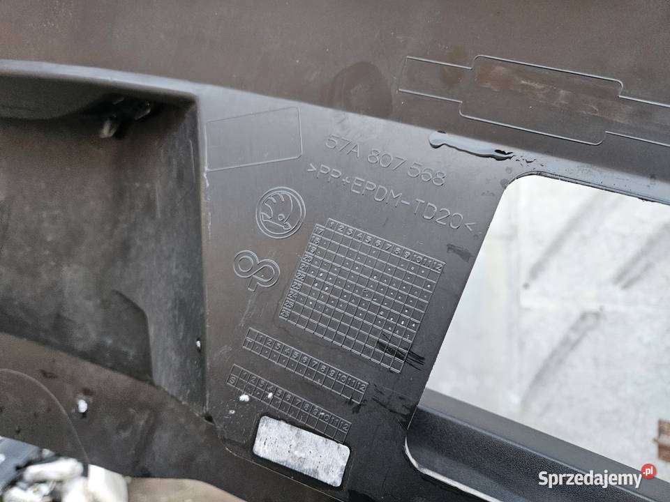 SKODA KAROQ 57A LIFT DYFUZOR SPOILER ZDERZAKA Międzychód