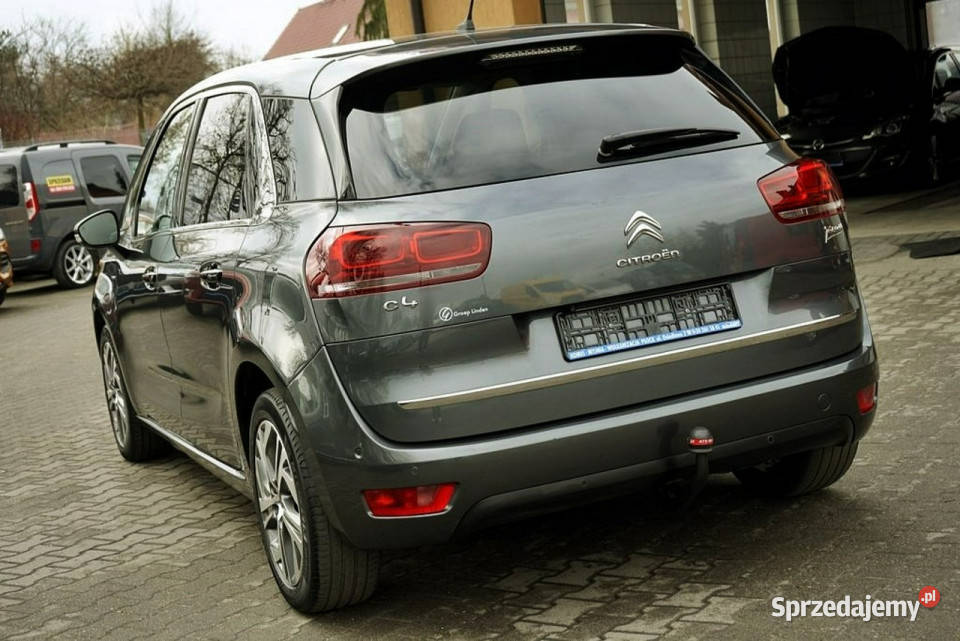 Citroen C4 Picasso 16HDI NAVI alu R17 2014r II relingi dachowe Płock