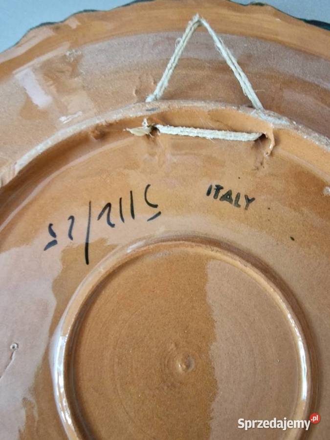 Talerz ozdobny Porcelana i szkło Porcelana i szkło