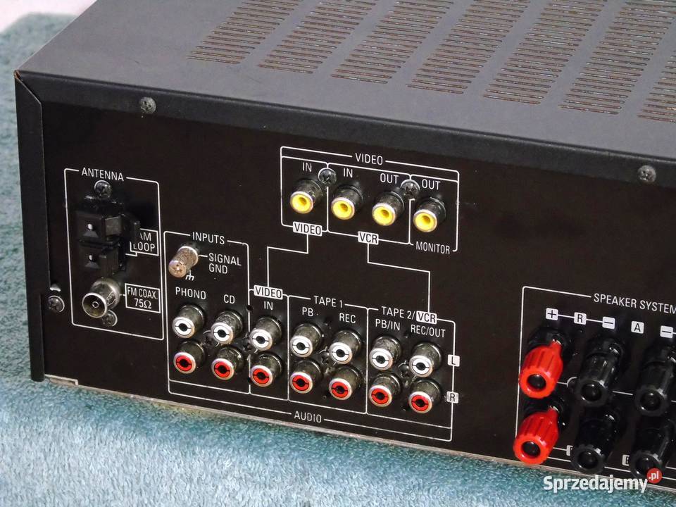 Amplituner Denon DRA275 RD sprawny i ładny Jasło