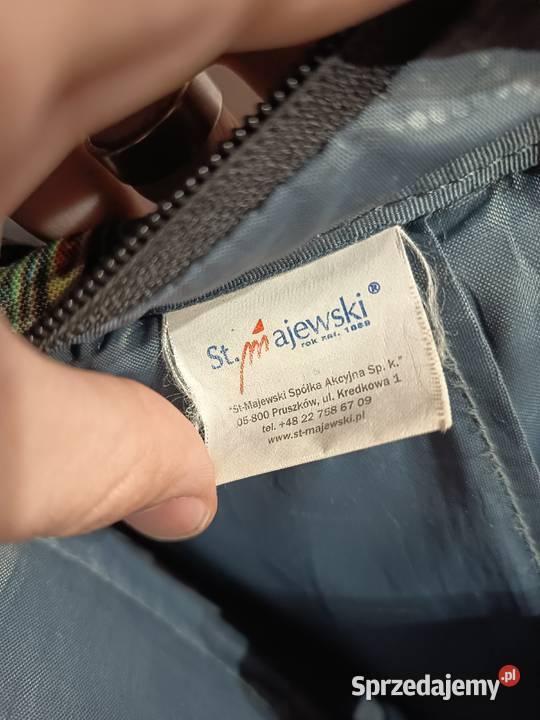 Kolorowy Plecak Młodzieżowy Szkolny St Right Suwałki