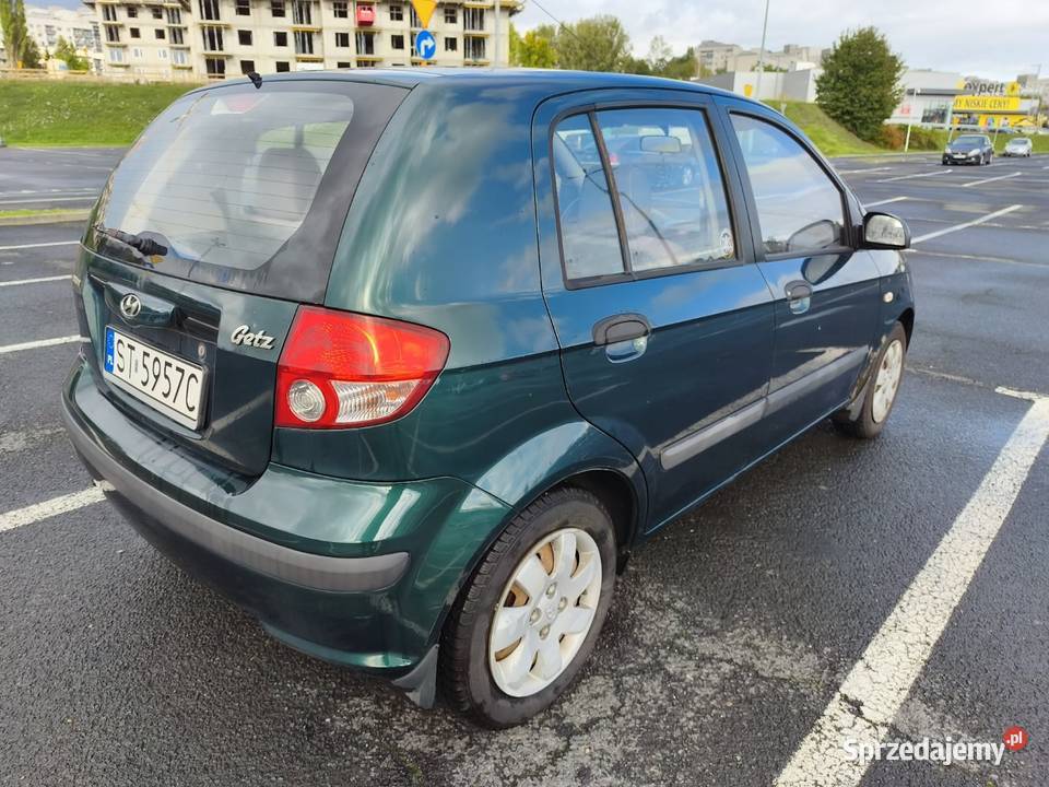 Hyundai getzDługie OpłatyNiski przebiegNowe lakier metallic Sosnowiec