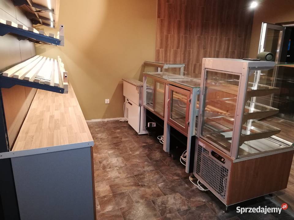 OKAZJA Witryna cukiernicza piekarnicza regał Sklep Szczecin