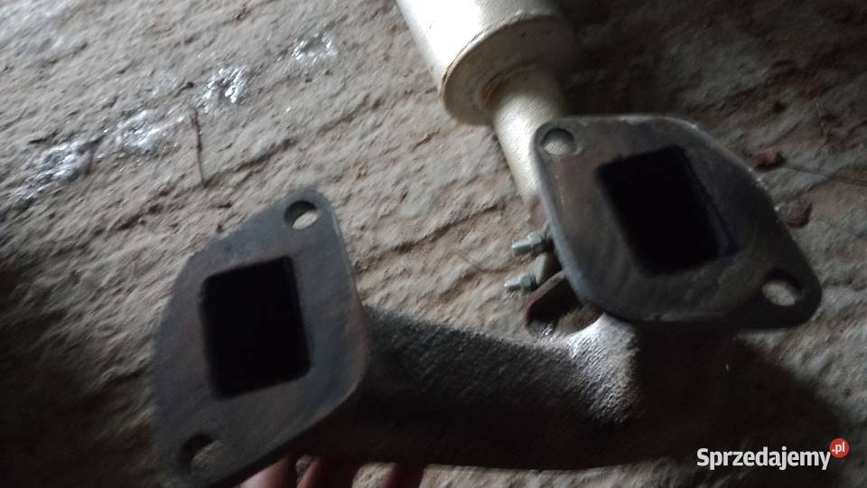 Kolektor wydechowy c330 z tłumikiem