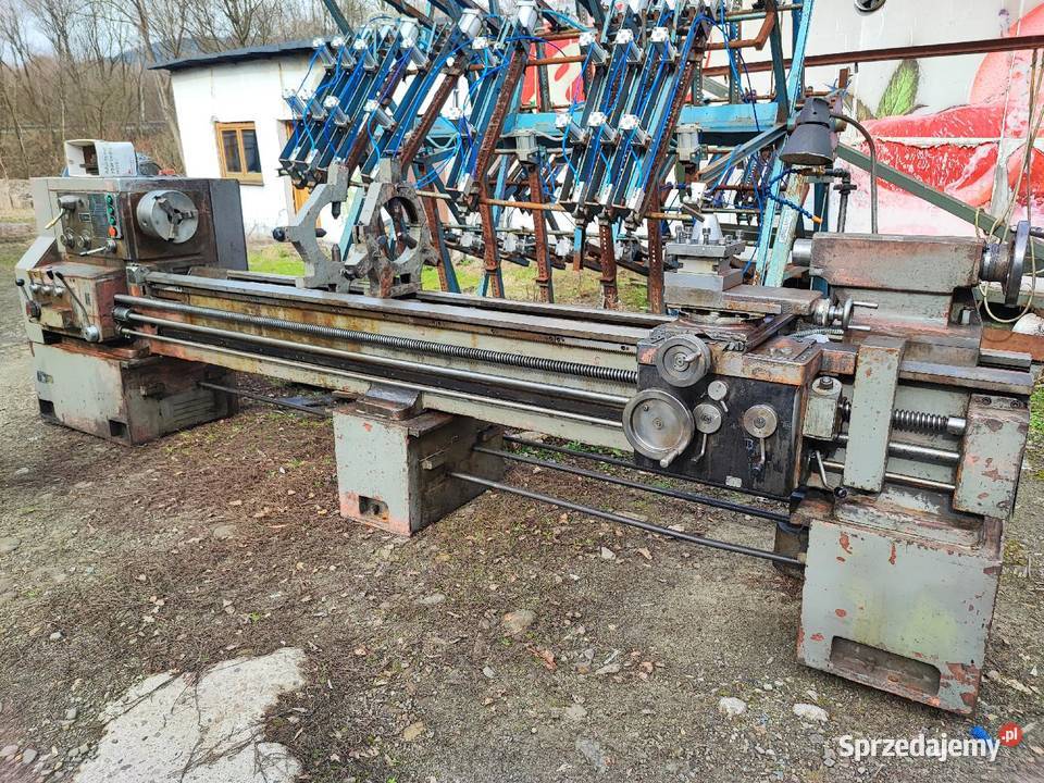Tokarka TUJ 50 x 3000 Tue 40 Tug Tud MMM Maszyny Maków Podhalański