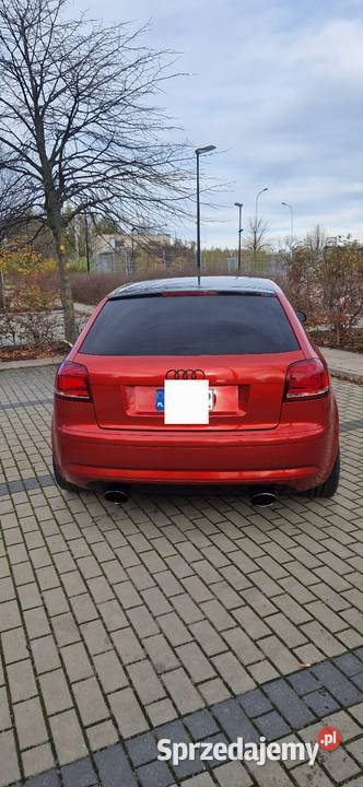 Audi a3s3 czerwony