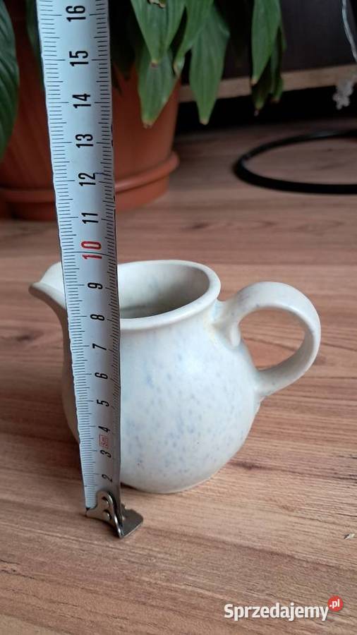 Ceramiczny Mlecznik Bolesławiec niebieski kujawsko-pomorskie Świecie