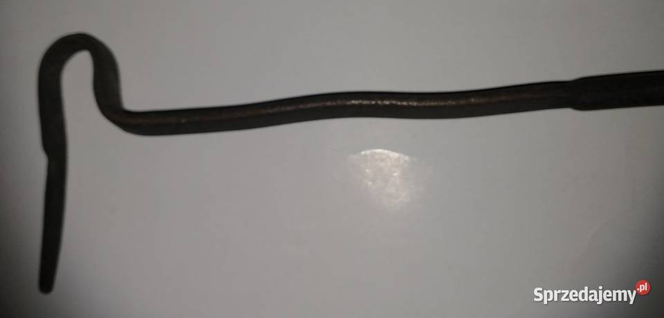 Stary pogrzebacz ręcznie kuty wielkopolskie Krotoszyn