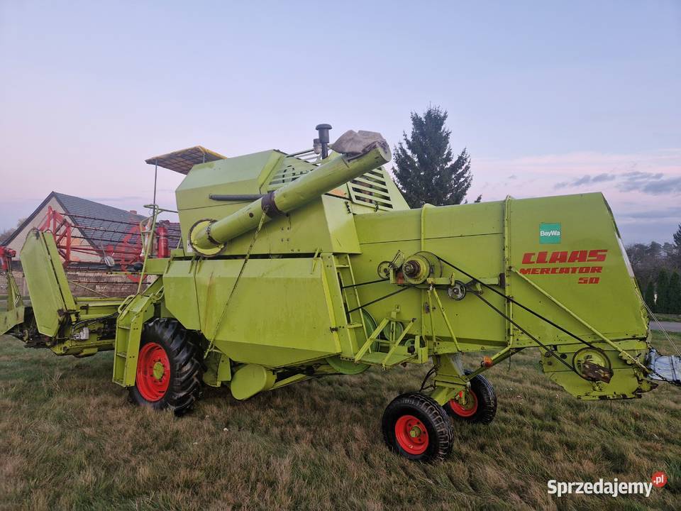Claas Mercator ze stolem do rzepaku 1 wlasciciel Zbożowe sprzedam