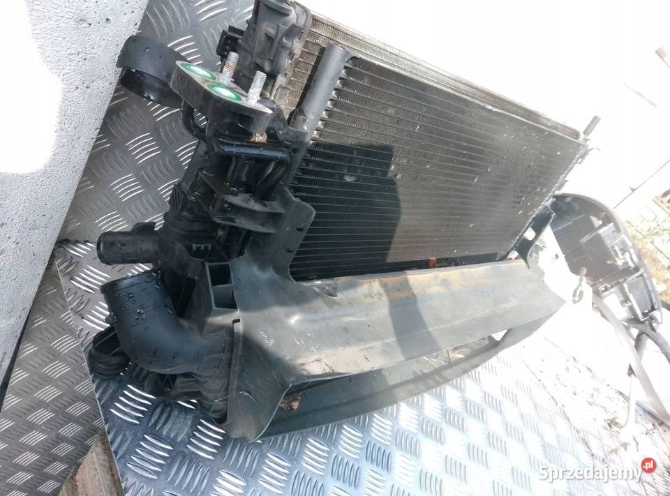 Volvo C30 2009 16 D Komplet wentylator chłodnice Barłogi