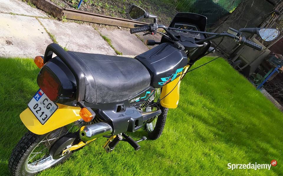 SIMSON 53 SPERBER 50 ccm silnik 4ro biegowy enduro