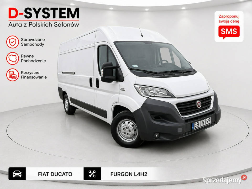 Fiat Ducato 2015 Ducato L2H2 fvat VAT1 klimatyzacja podlaskie