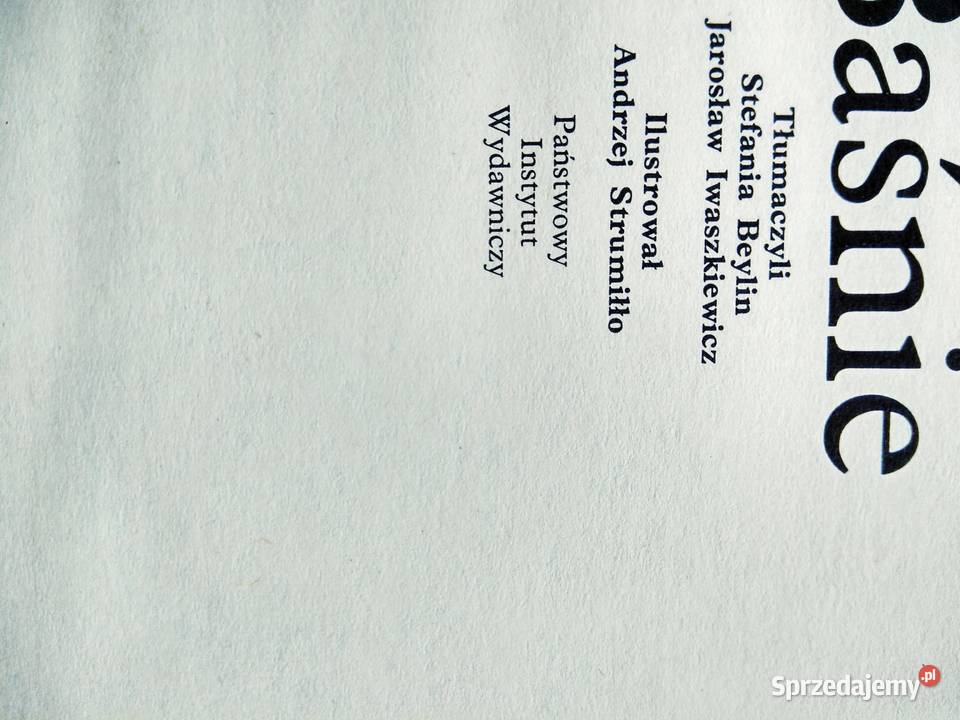 Baśnie 2 Andersena piękne książki dziecięce mazowieckie Warszawa