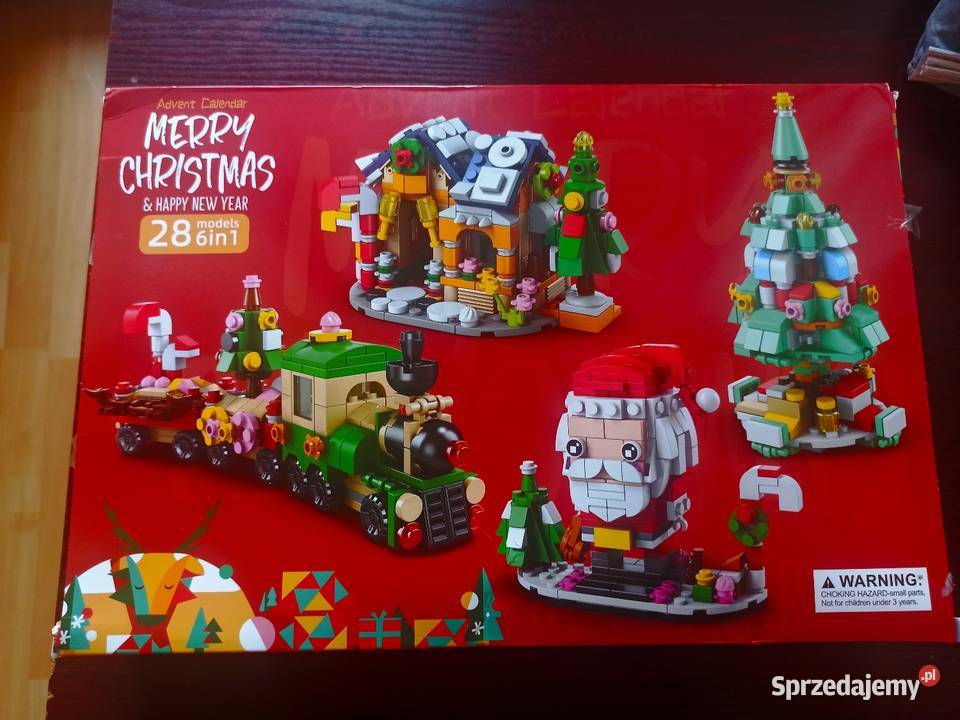 Kalendarz adwentowy klocki konstrukcyjne Avent Ostrów Wielkopolski