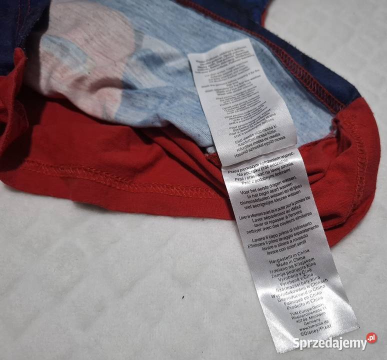 Koszulka długi rękaw chłopięca Auta Cars Disney Czeladź sprzedam