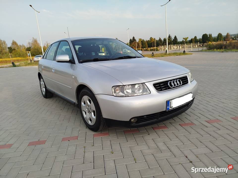 A3 8l 16 Benzyna 2001 5 drzwi Jeden właściciel Świdnik