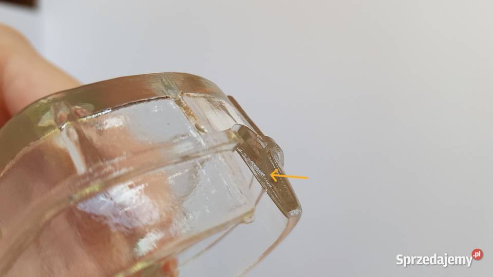 Platerowana maselnica ślimak ze szklanym wkładem Dąbrowa Górnicza