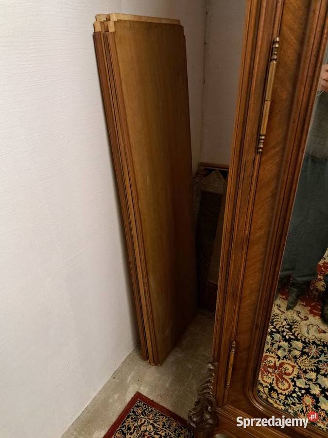 Piękna 2drzwiowa szafa Ludwik Filip z lustrami Myślibórz