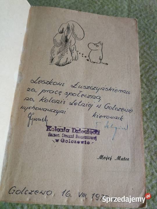 Zima Muminków 1969 PIERWSZE WYDANIE Nasza