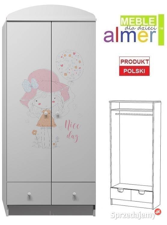 NICE DAY 2 N9 szafa dziecięca 80x53 w190 Zawiercie