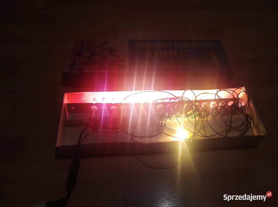 Lampki Choinkowe PRL