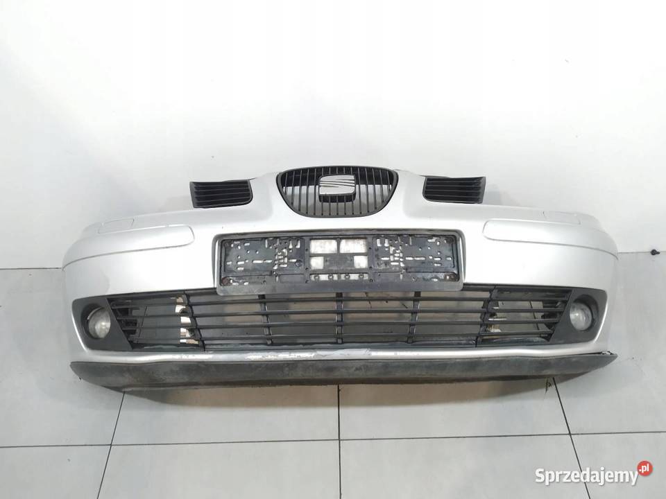 ZDERZAK PRZÓD SREBRNY Seat Ibiza III 20022008