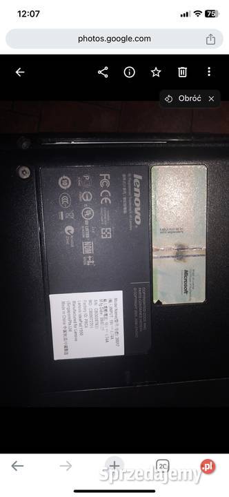 Sprzedam laptop na części Olsztyn