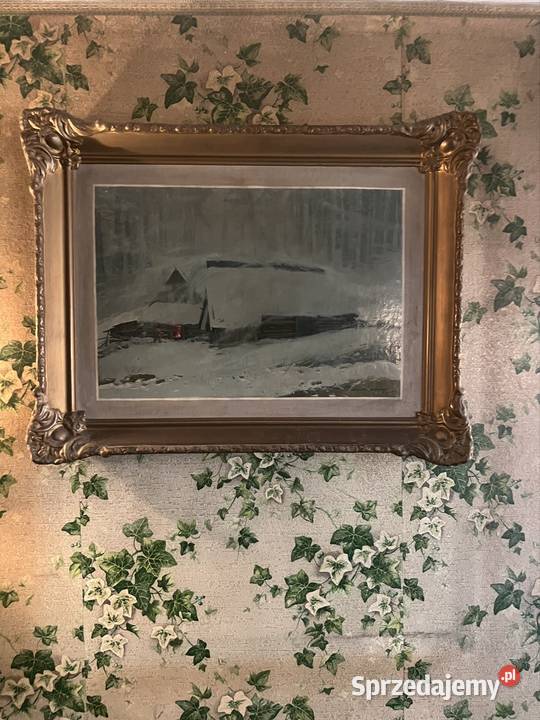 Pejzaż Leszek Stańko Antyki Bytom sprzedam