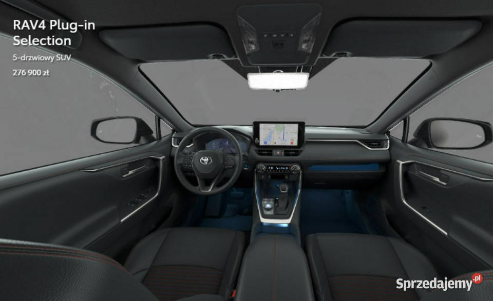 Toyota RAV4 Plugin 4x4 306 Selection SuperNiska srebrny Szczecinek