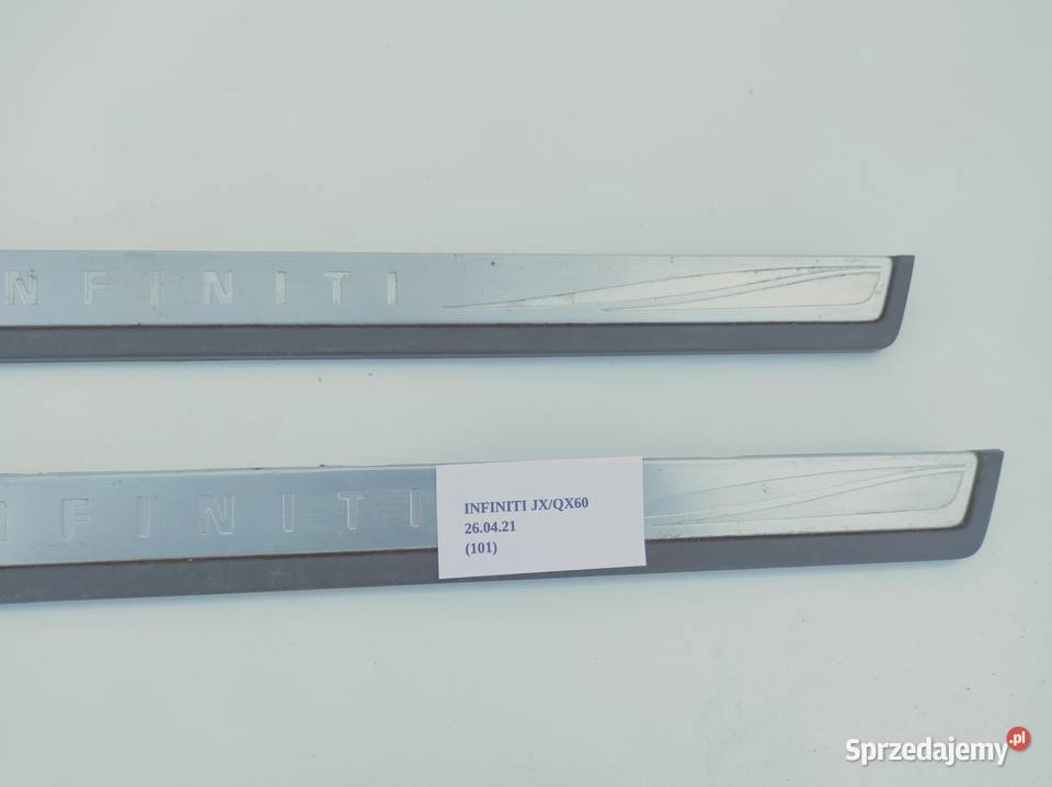 LISTWA PROGU CHROM PRZÓD PL INFINITI QX60 JX Nowy Tomyśl