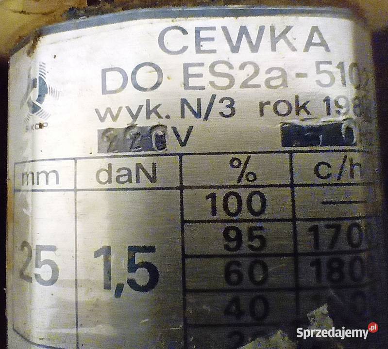 elektromagnes napędowy ES2a5102 Elektryczne Gierów