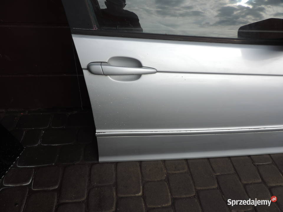 DRZWI PRAWY PRZÓD BMW E46 SEDAN FL TTITAN SILBER osobowe Nowy Sącz