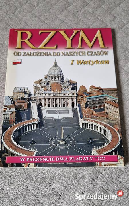 Książka Rzym założenia do naszych czasów Watykan Kraków