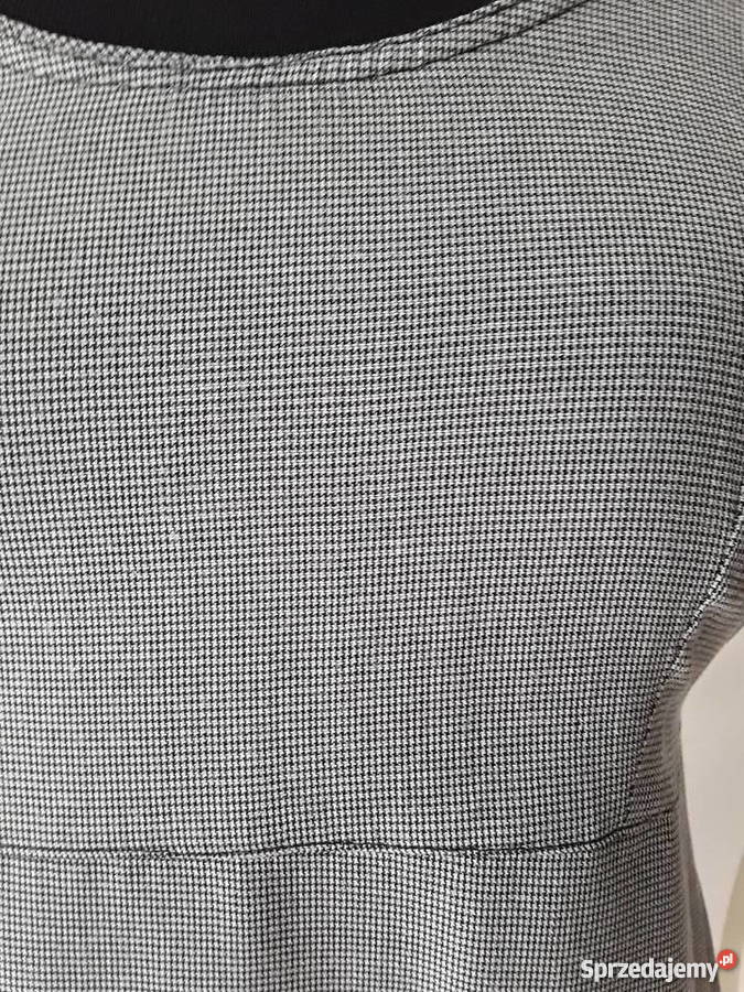 Sukienka w pepitkę rozmiar 38 związywana z tyłu Warszawa