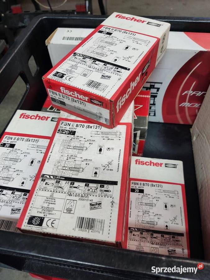 Kotwa sworzniowa do betonu FBN II 870 8x131 Nadolice Małe