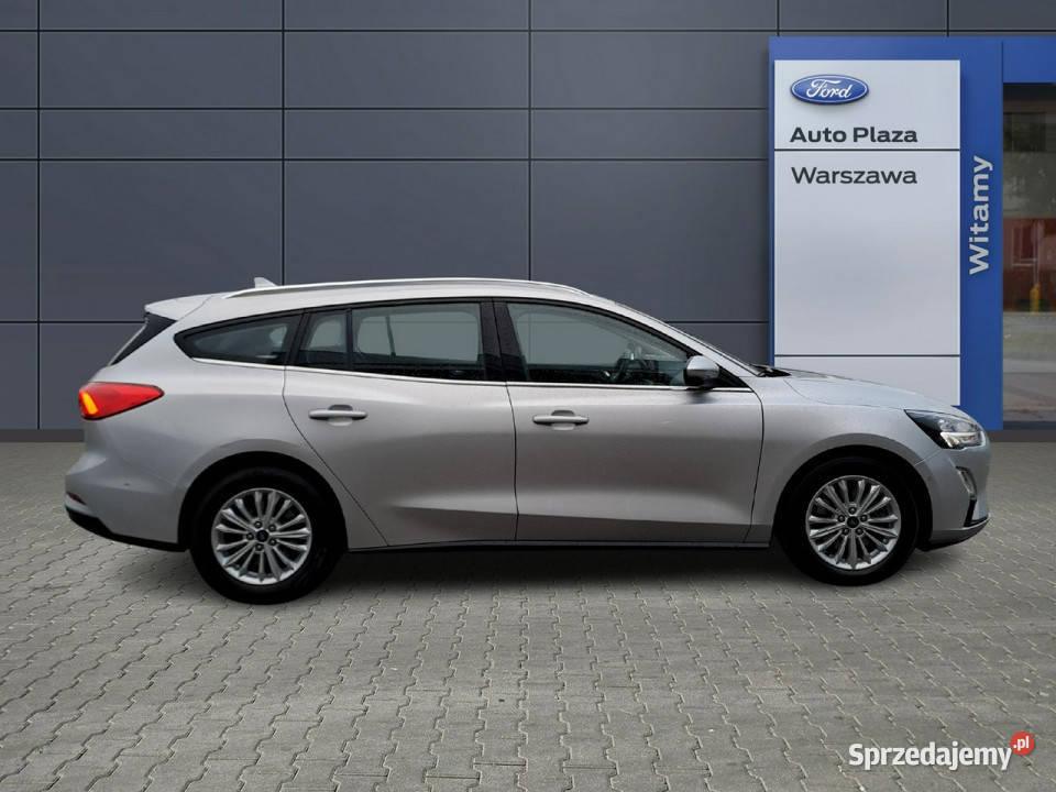 Ford Focus 15EcoBlue 120 Titanium 30062020 srebrny mazowieckie Warszawa sprzedam