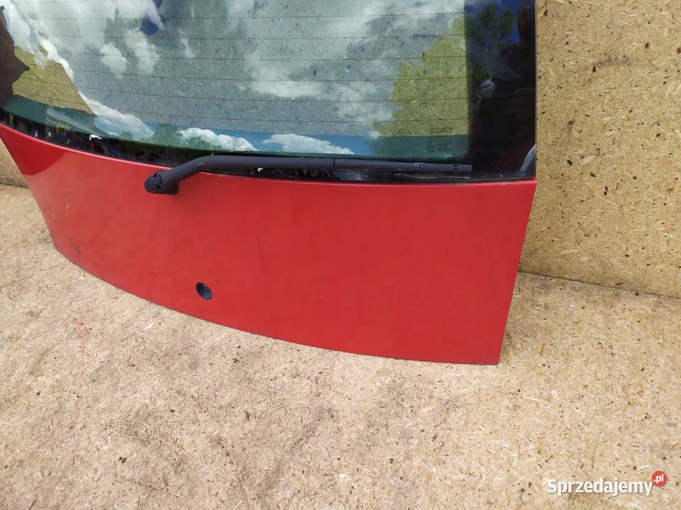 TYLNA KLAPA TYŁ FIAT PUNTO II CZERWONA Rudziniec