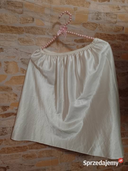 4042 LXL Kremowa Półhalka halka z Londynu Kraków sprzedam