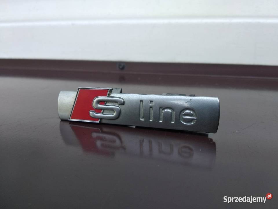 Audi A4 B6 A3 S3 8P znaczek emblemat w grill S osobowe Sieradz