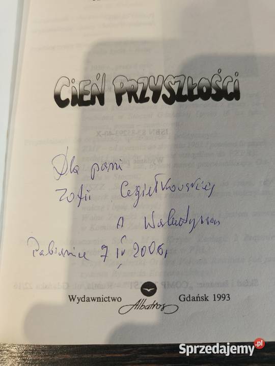 Sprzedam książke z autografem Anny Walentynowicz