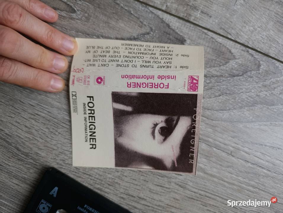 kaseta magnetofonowa Foreigner Inside Poznań
