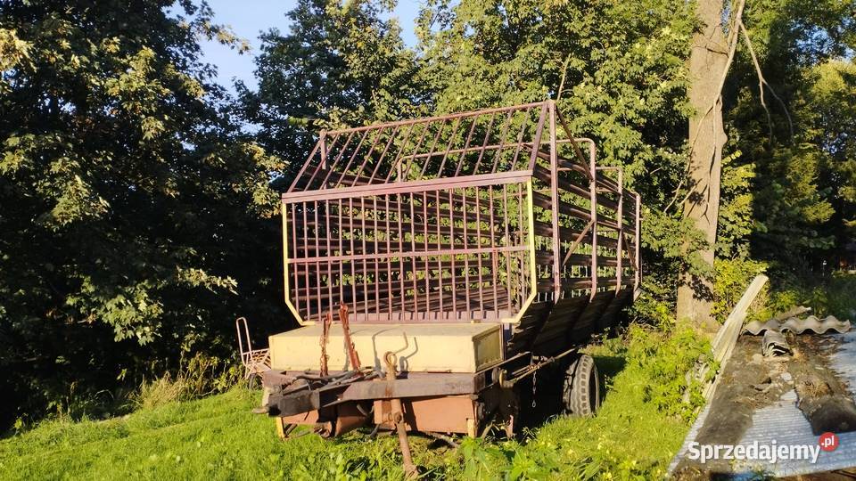 Przyczepa samozbierająca polska duża Gilowice