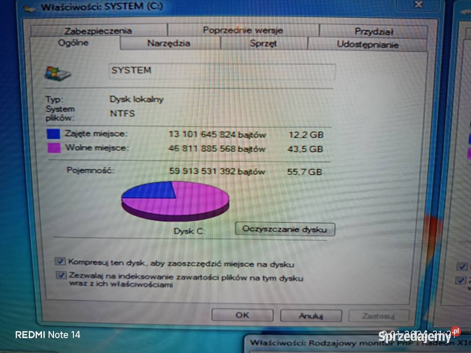 Komputer Stacjonarny Jednostka Centralna Klasy AMD Athlon 64 X2 Przemków sprzedam
