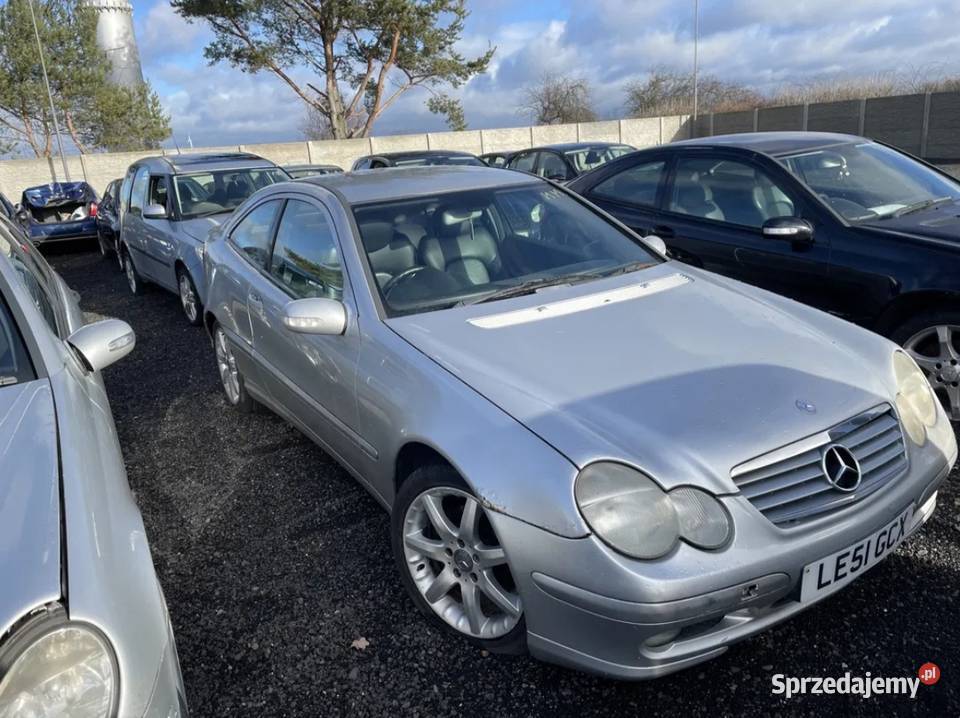 Mercedes c180 coupe na części 20e Rok produkcji 2004 Szprotawa