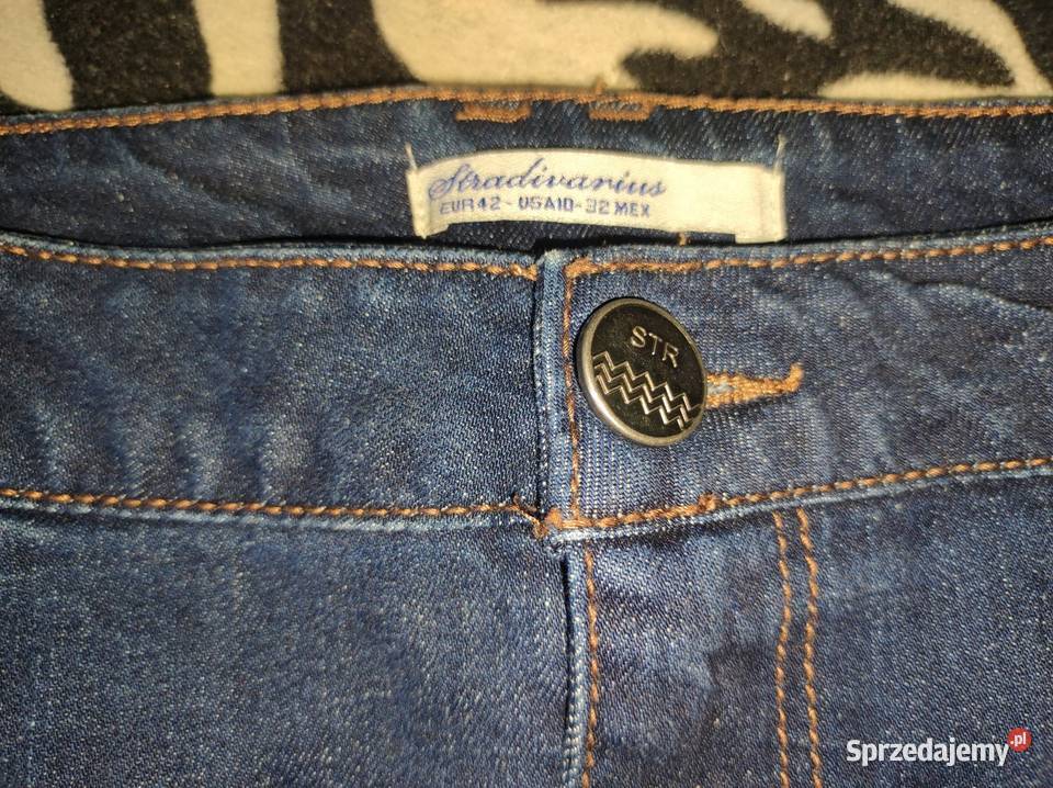 Spódniczka jeansowa Stradivarius rozmiar 42 EUR Paczków