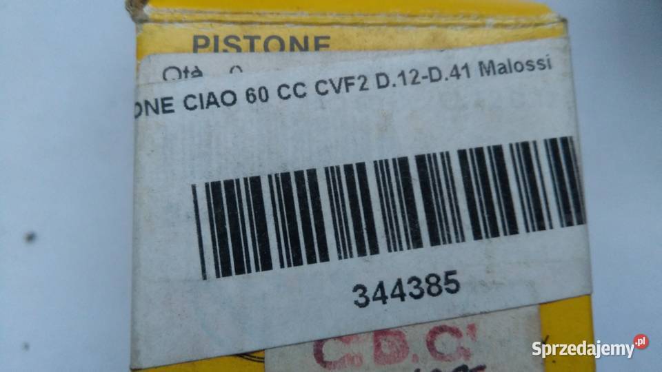 TŁOK MALOSSI SPORT 41 mm PIAGGIO VESPA CIAO PX podlaskie Bielsk Podlaski sprzedam