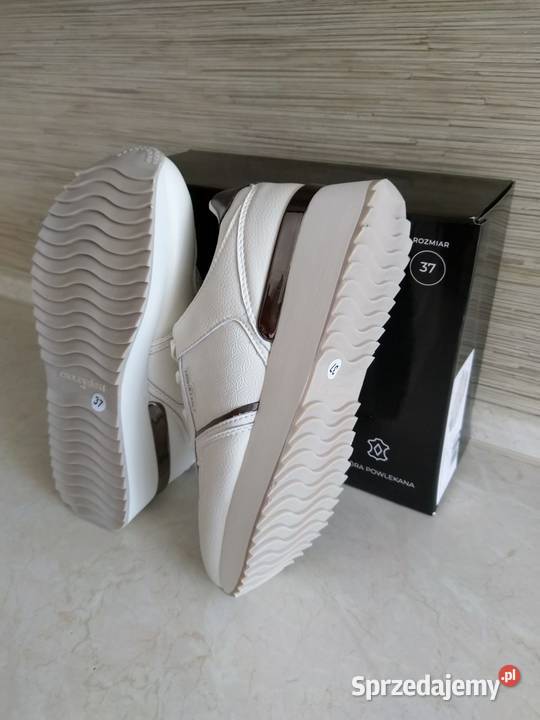 NOWE Damskie buty skórzane sznurowane wiązane Moda i Styl śląskie Zabrze